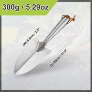 Stainless Steel Garden Hand Trowels with Depth Markers for Planting and Transplanting - Image 2
