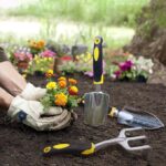 Heavy Duty Stainless Steel Garden Trowel for Weeding, Planting and Soil Digging